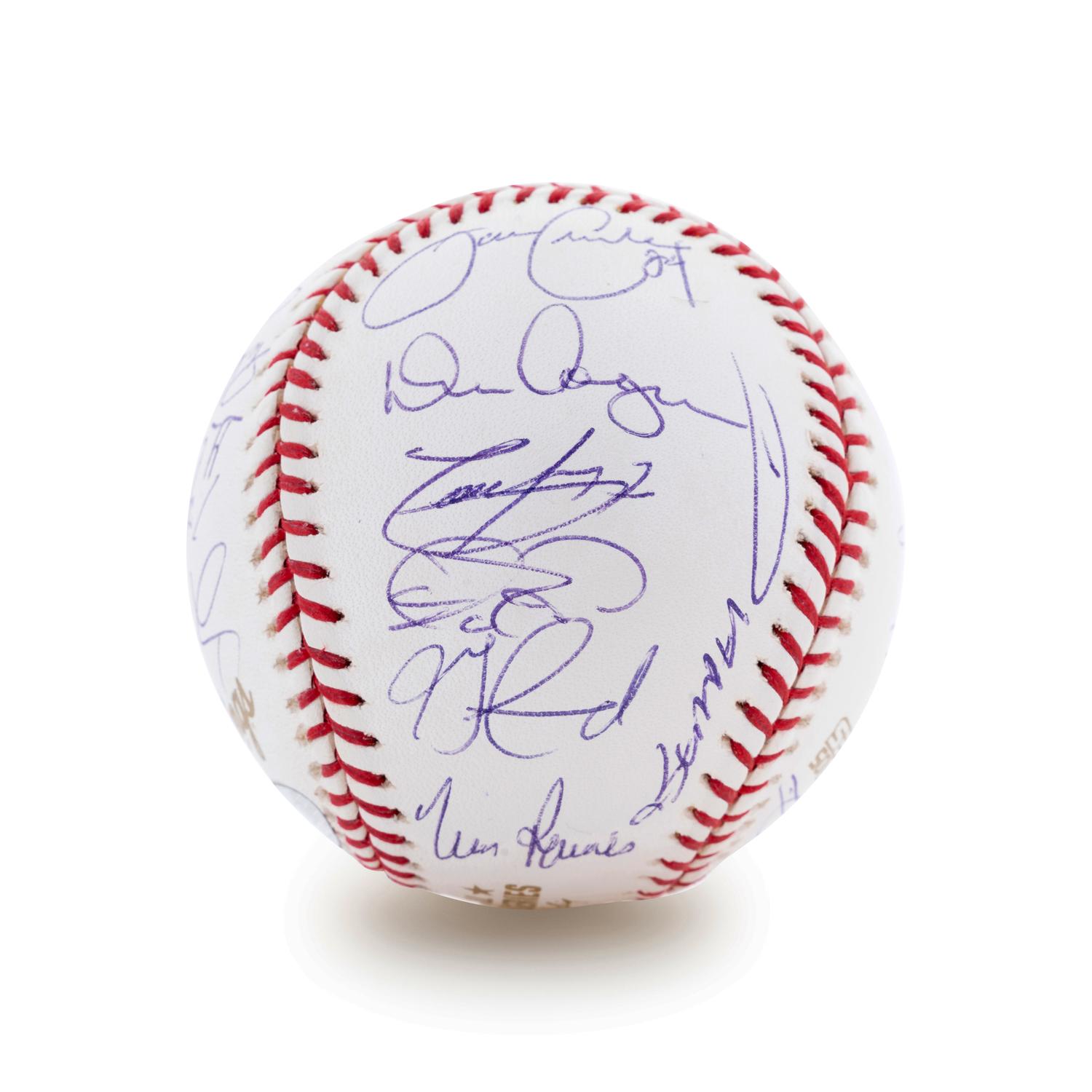 A 2005 Chicago White Sox World Series Champions Team Signed Baseball Numbered 3 of 350 (Steiner)