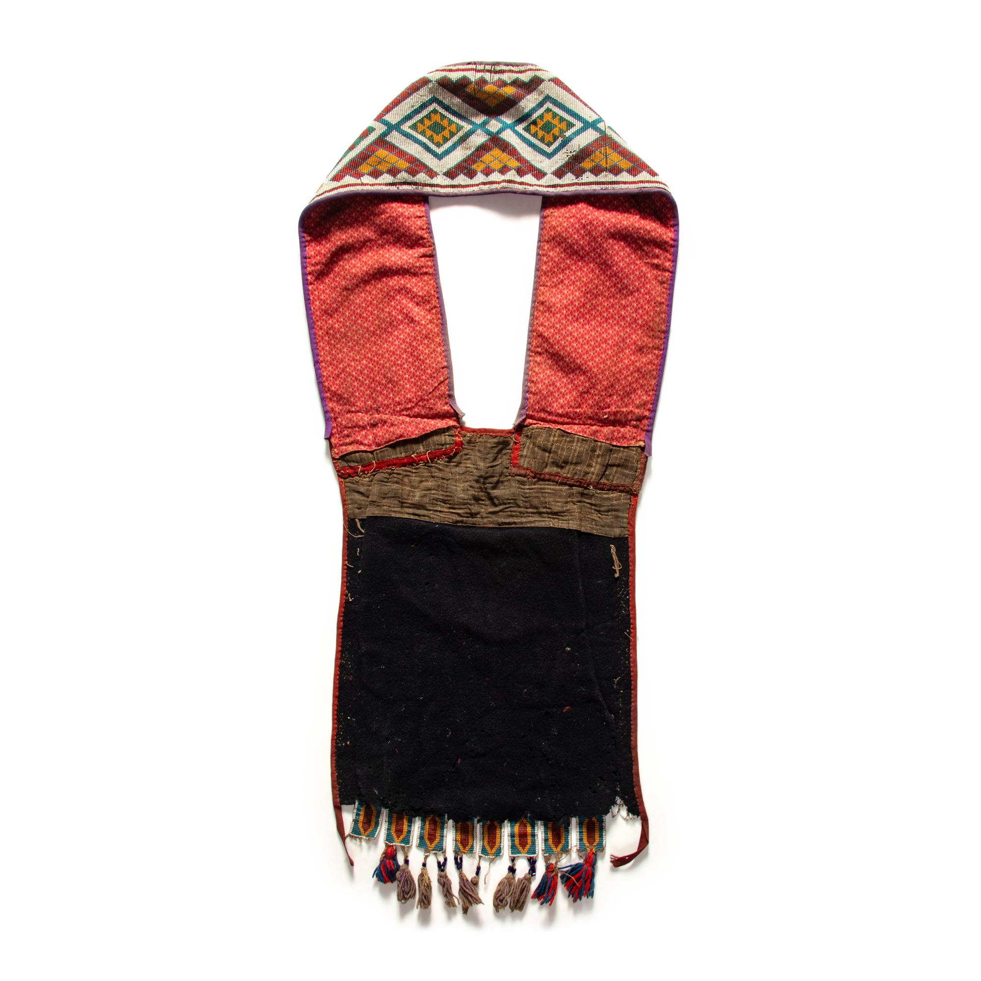Potawatomi Loom-Beaded Bandolier Bag