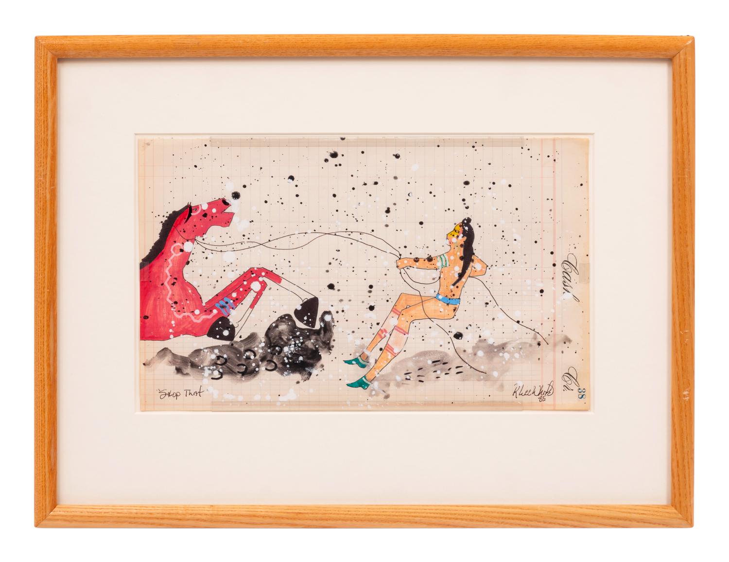 Paintings on Ledger