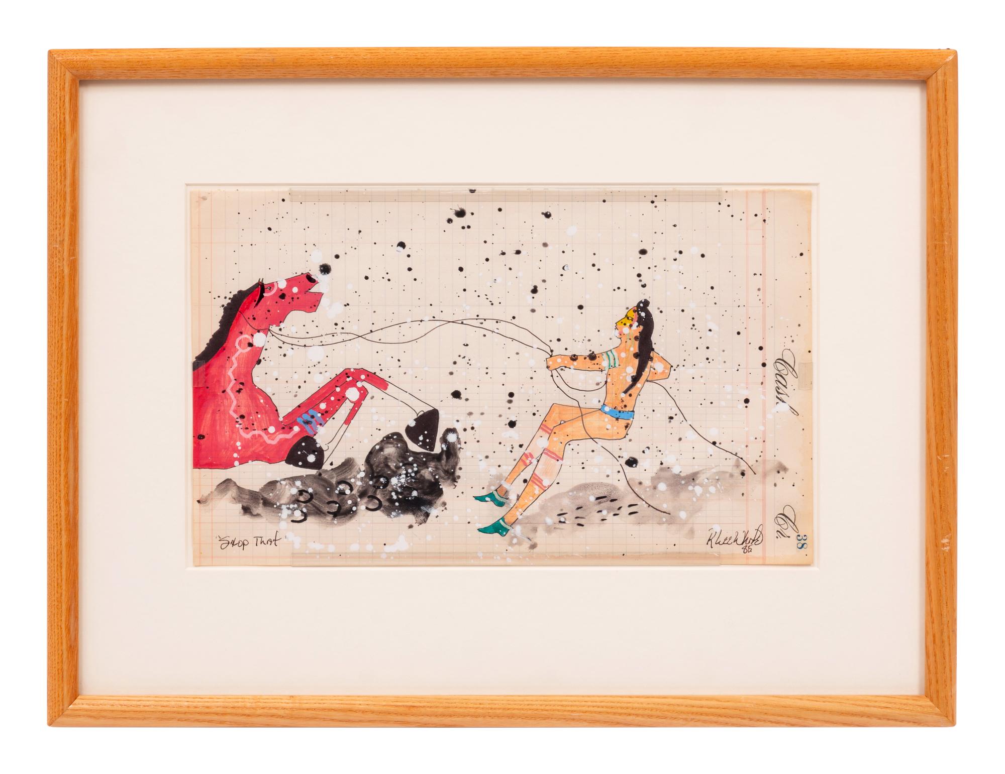 Paintings on Ledger