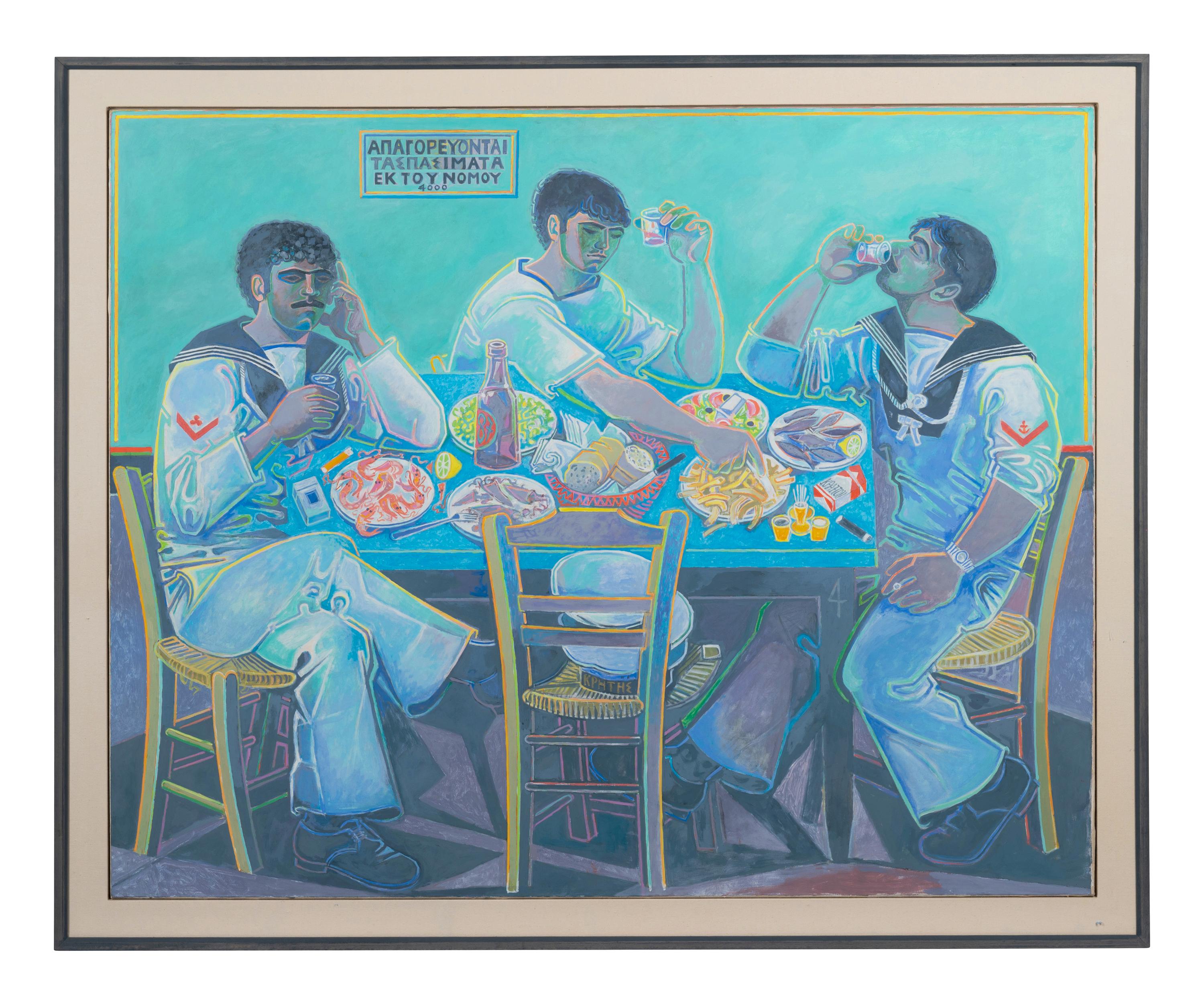 Still Life with Three Sailors, 1982-1987
