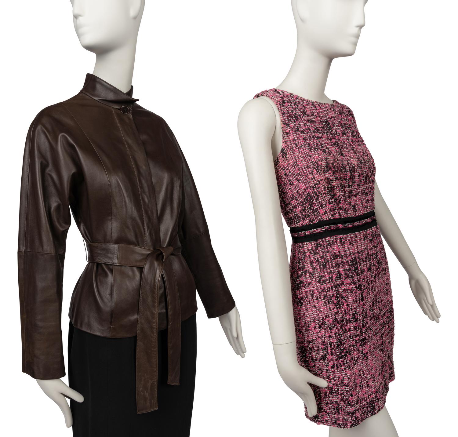 Christian Dior Dress and Max Mara Jacket, 2000s