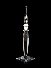 A Baccarat Table Lamp