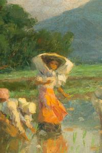 Workers in Rice Field , 1952