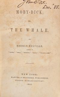 [Literature] Melville, Herman. Moby-Dick; or, The Whale