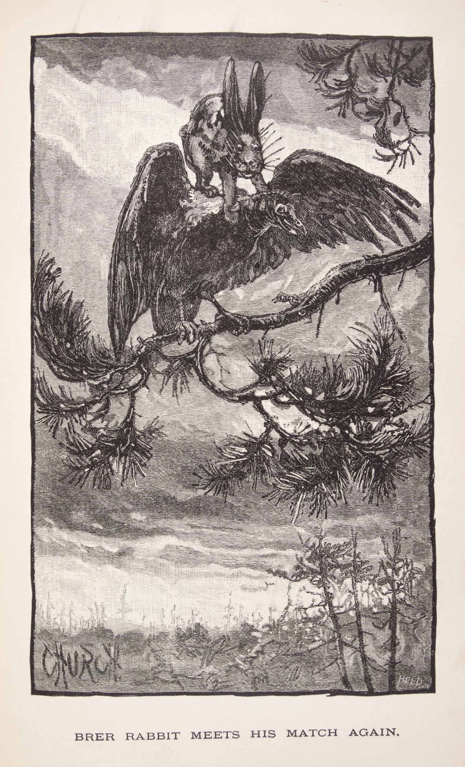 HARRIS, JOEL CHANDLER. Uncle Remus. New York, 1881. First edition, first issue.