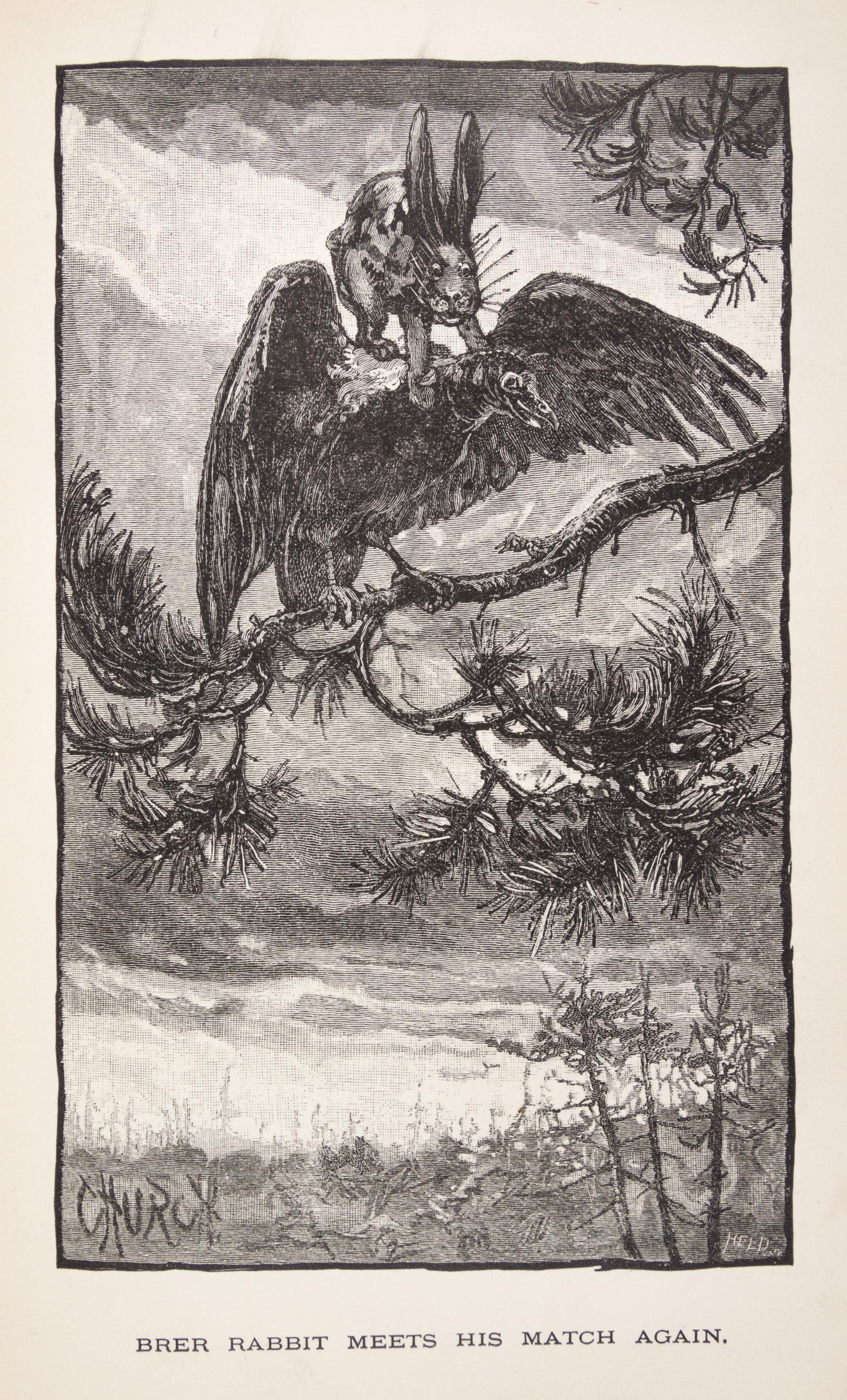 HARRIS, JOEL CHANDLER. Uncle Remus. New York, 1881. First edition, first issue.