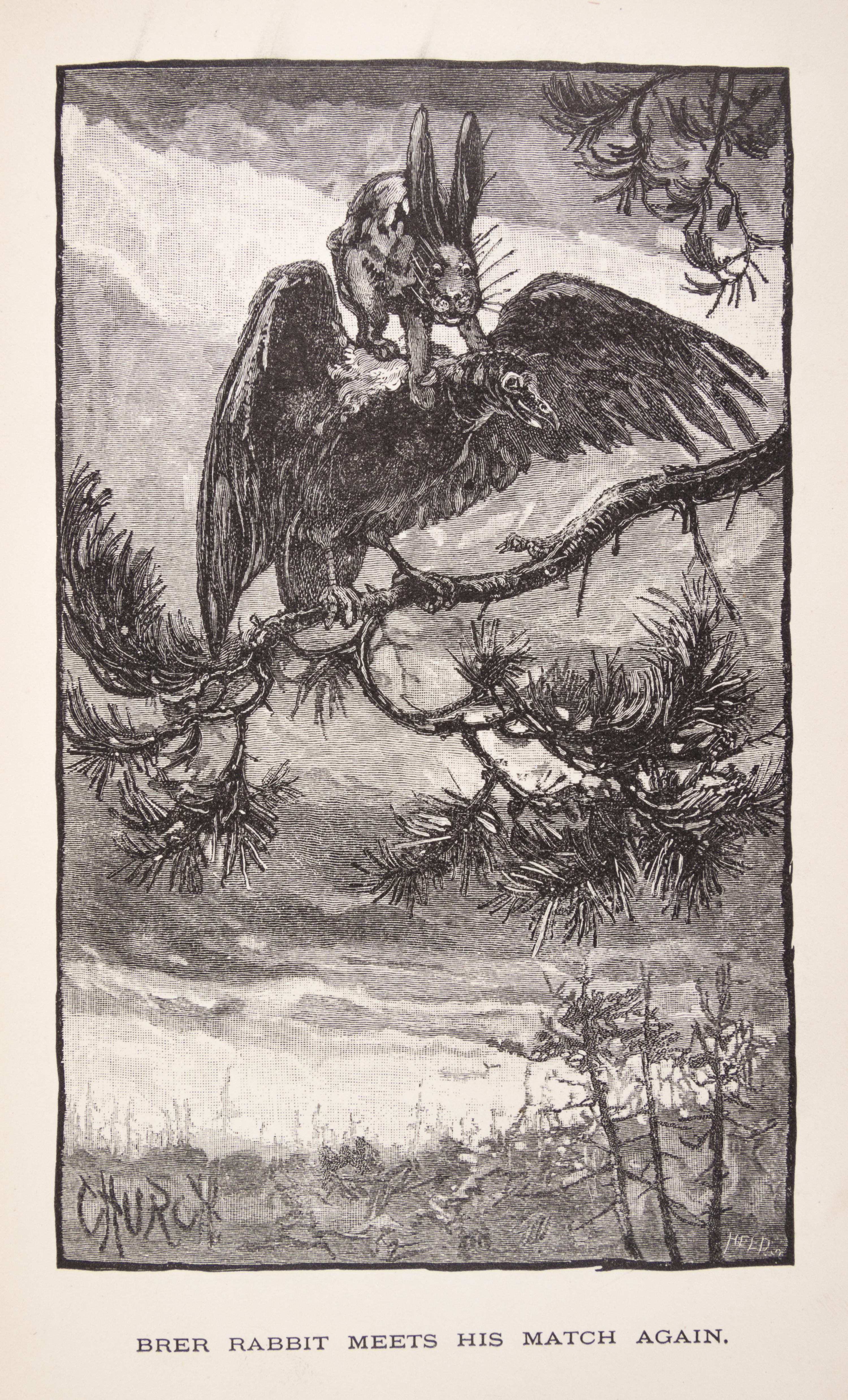 HARRIS, JOEL CHANDLER. Uncle Remus. New York, 1881. First edition, first issue.