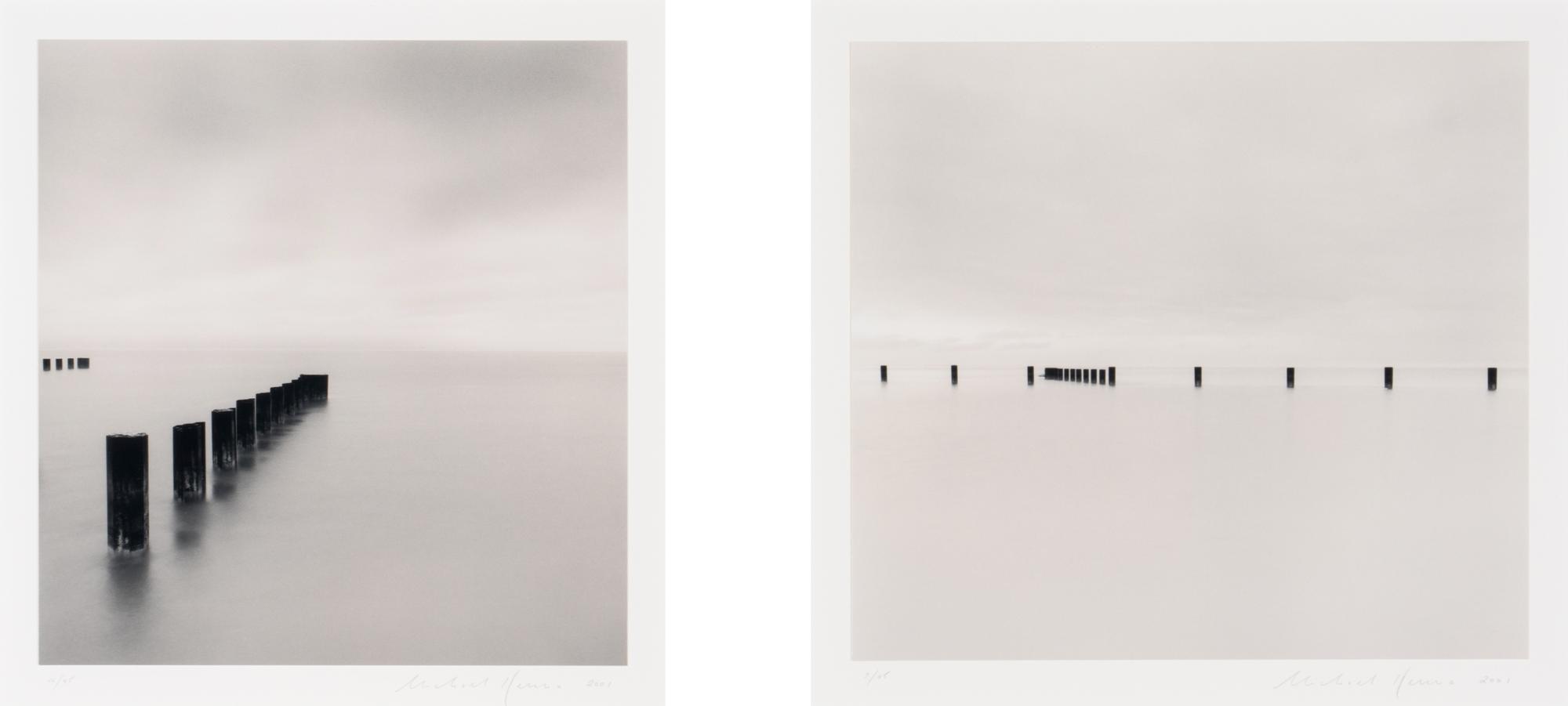 Lake Michigan Morning, Chicago and Line of Posts, Chicago (two works), 2001