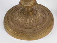 Two Pairs of Charles X Style Gilt Metal Candlesticks