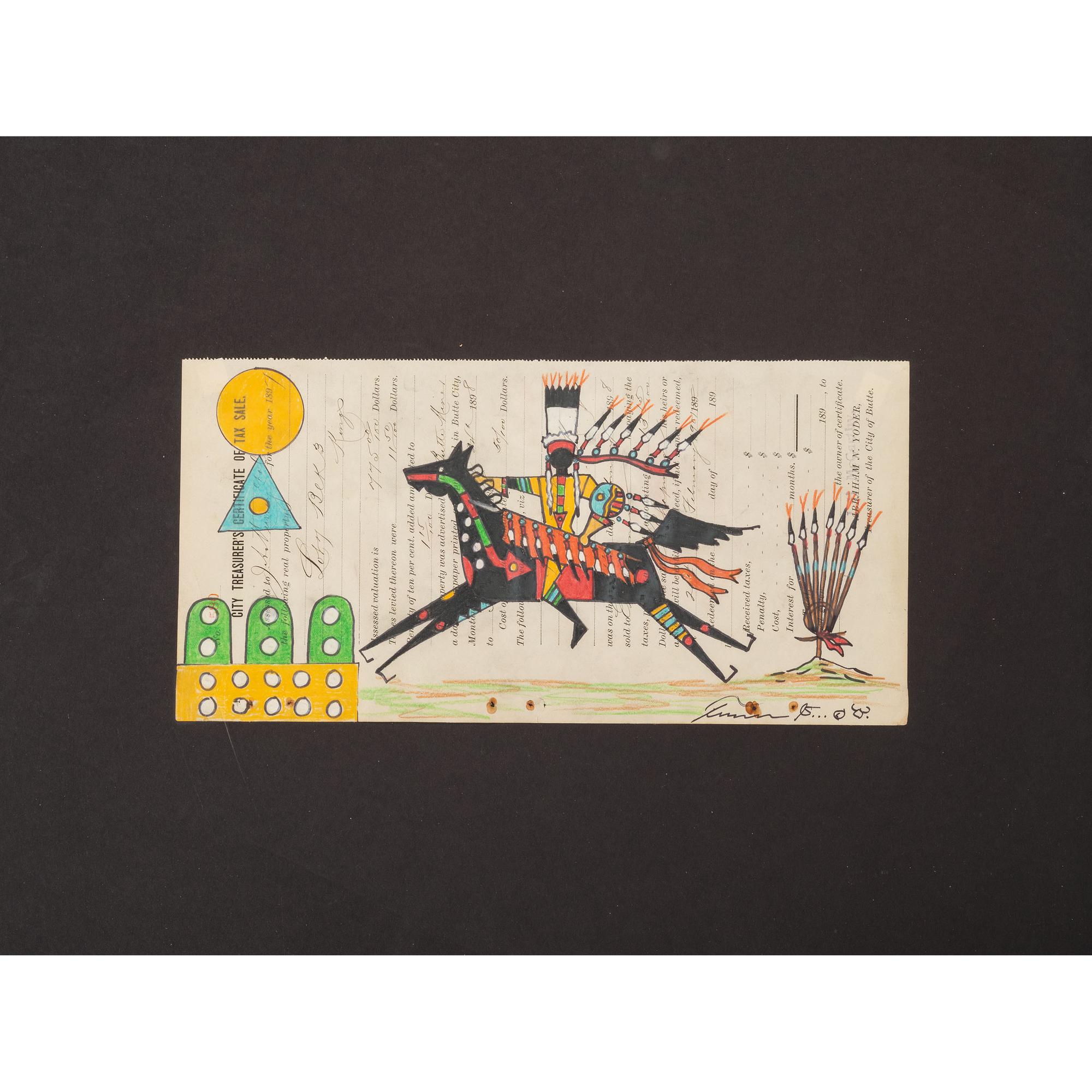untitled, Warrior on Horseback