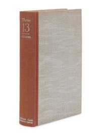 FAULKNER, William (1897-1962). These 13 . New York: Jonathan Cape & Harrison Smith, 1931.