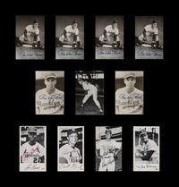 A Large Collection of Assorted Baseball Autographs