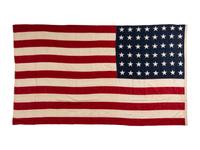 Two 48-Star American Flags