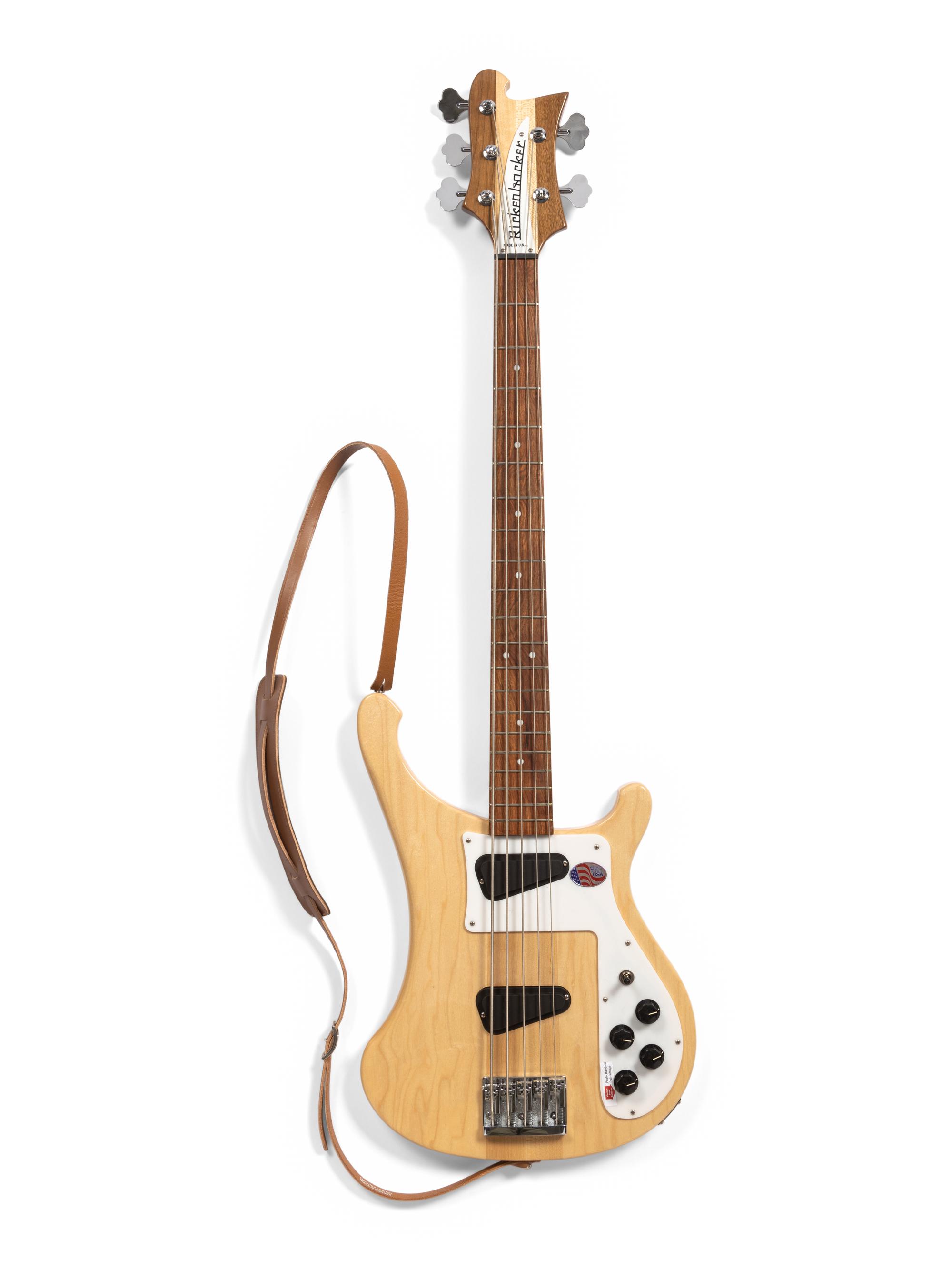 A Rickenbacker 5-String Bass Guitar