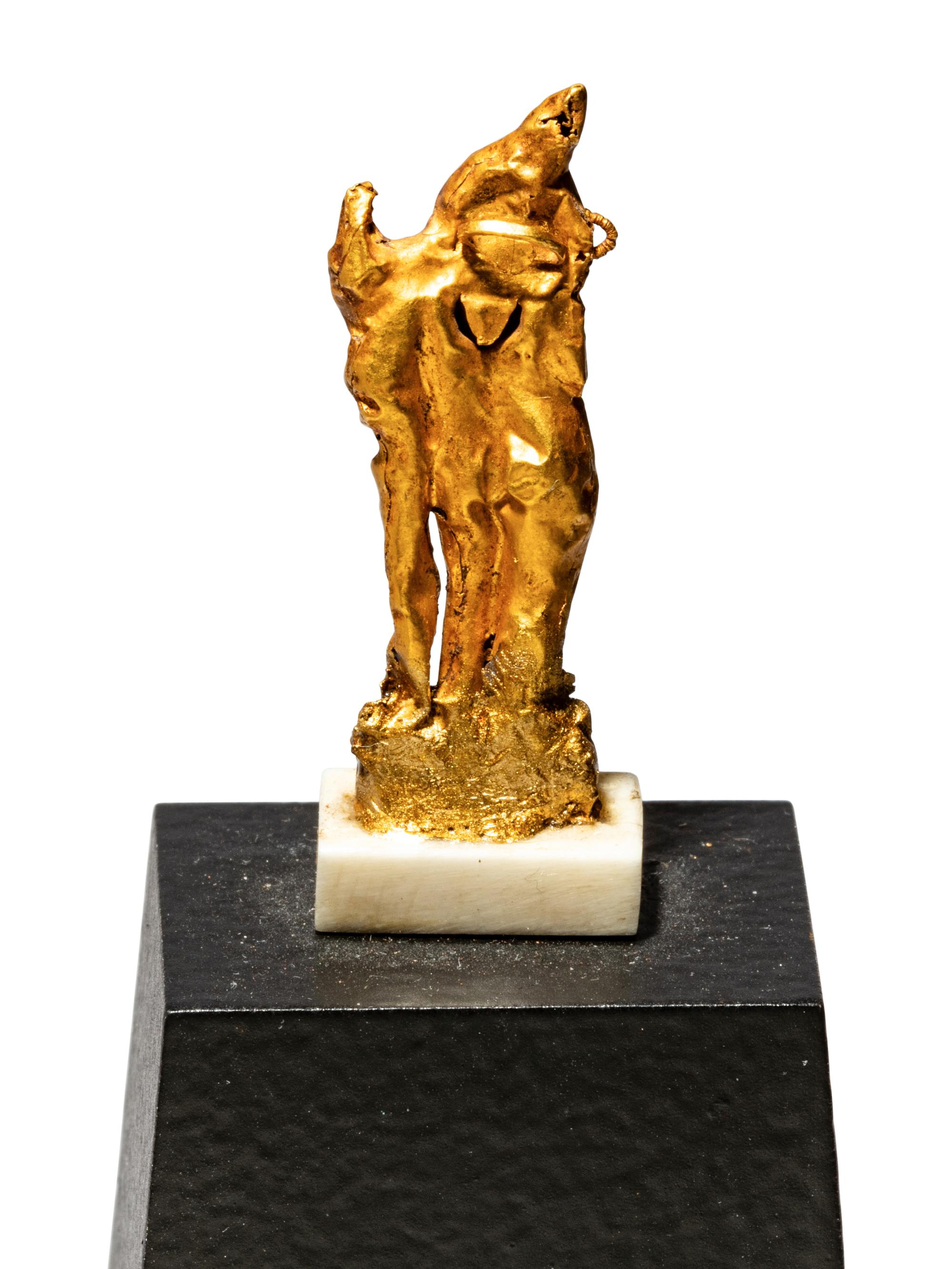 An Egyptian Gold Harpocrates