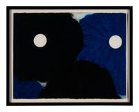 Black and Blues (1), 1999 (two works)