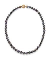 BICOLOR GOLD, DIAMOND AND BOULDER OPAL NECKLACE