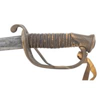 Leech & Rigdon Extra Branch Inside Guard CS Marked Staff & Field Officer's Sword
