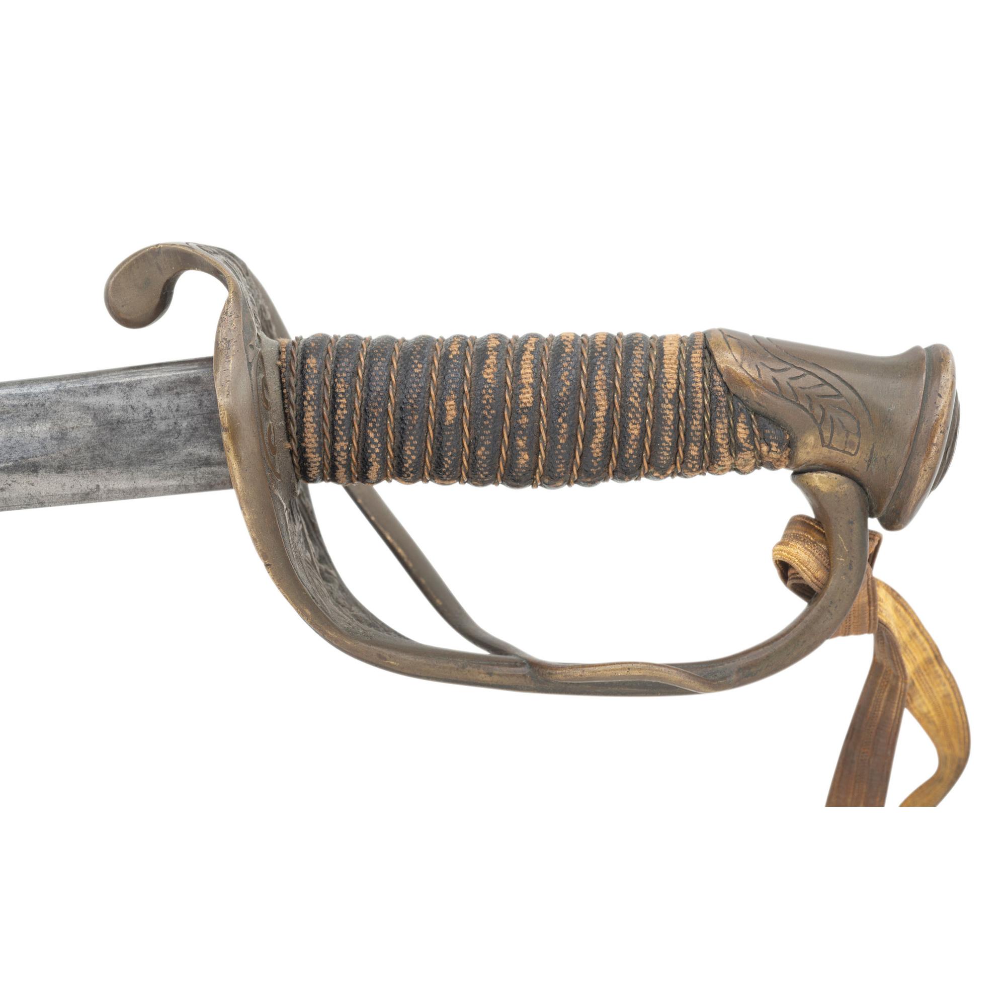 Leech & Rigdon Extra Branch Inside Guard CS Marked Staff & Field Officer's Sword