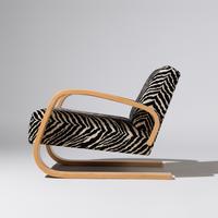 Alvar Aalto (Finnish, 1898-1976) — Pair of Tank Lounge Chairs, model 37/400 Artek Finland, designed 1936 / c. 1989