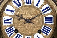 A Louis XVI Gilt Bronze Mounted Boulle Marquetry Bracket Clock