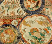 A Pair of Imari Porcelain Chargers