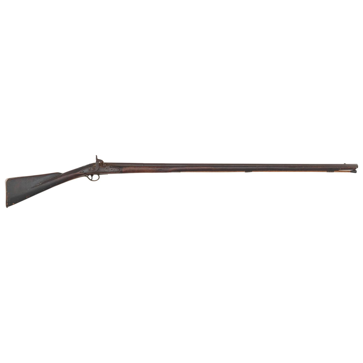 Early Production Percussion Altered Trade Gun by Wilson