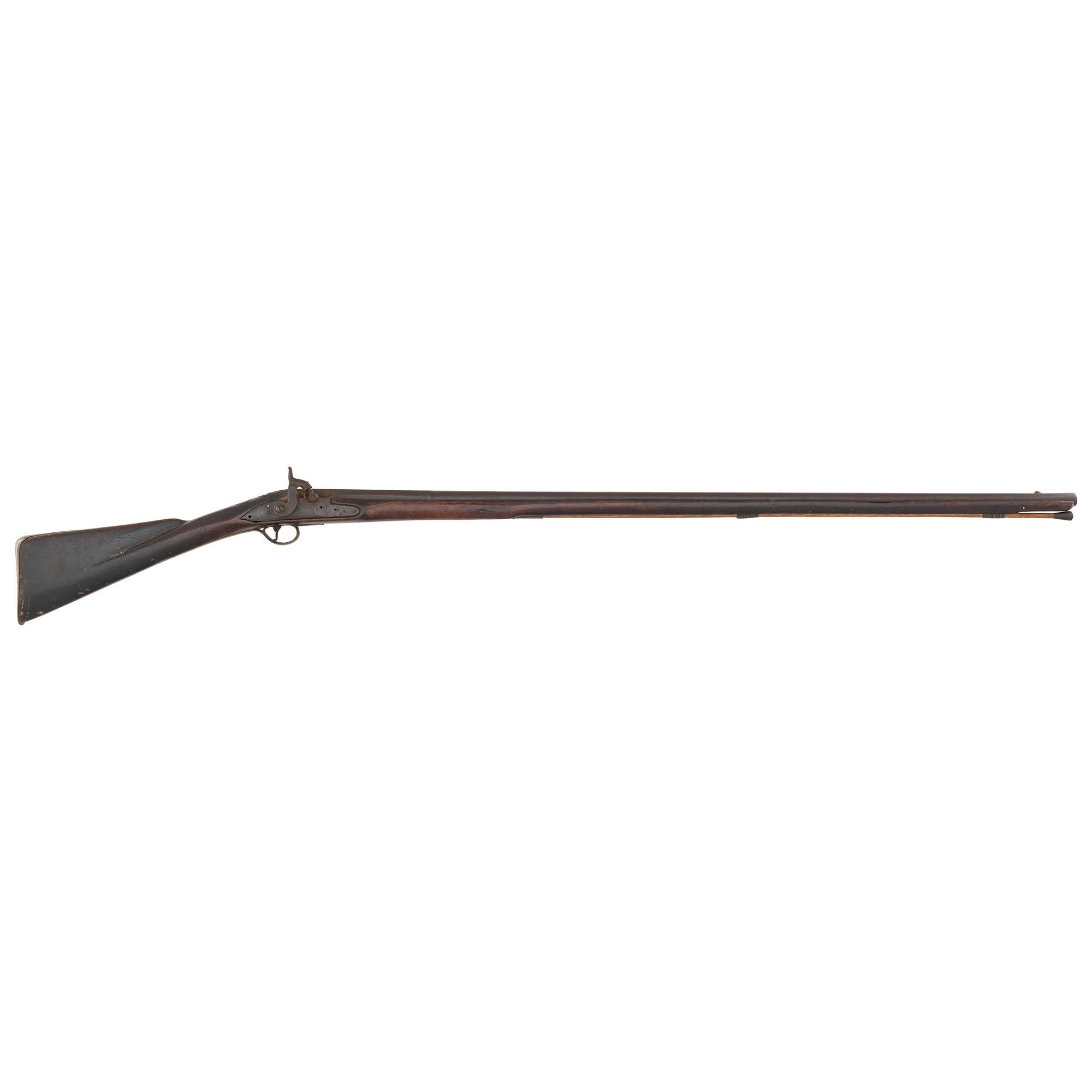 Early Production Percussion Altered Trade Gun by Wilson