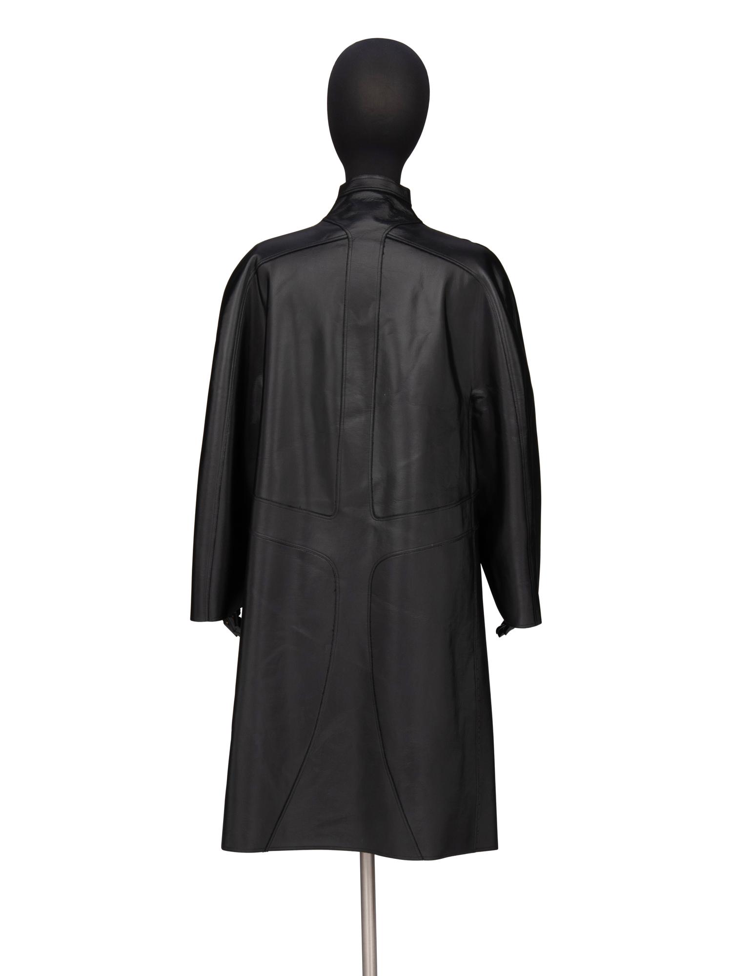 Ralph Rucci, Nylon-Bonded Cashmere Coat