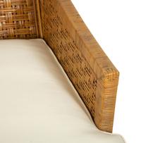 A Baker-McGuire St. Germain Rattan Lounge Chair
