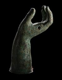 A Roman Bronze Hand of a Child
