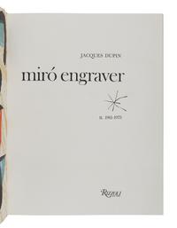 [MIRÓ, Joan (1893-1983)]. DUPIN, Jacques. Miró Engraver. Vol.I: 1928-1960; vol.II: 1961-1973. New York: Rizzoli International Publications, Inc.,1989.