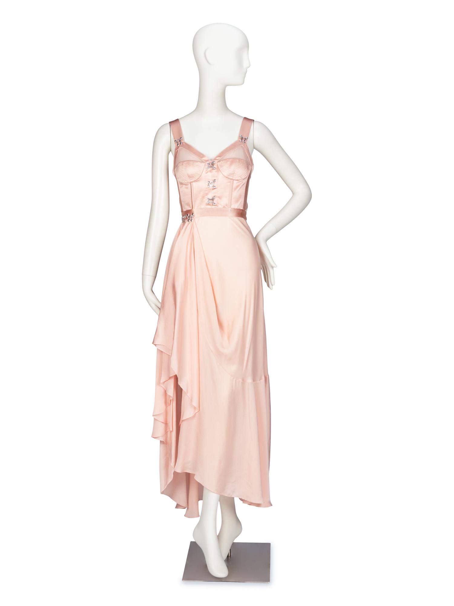 Alexander McQueen, Satin Corset Dress