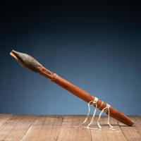 Northern Plains Polychrome Courting Flute