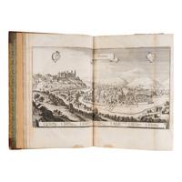 Merian, Matthaeus (1593-1650) and Martin Zeiler (1589-1661). Topographia Palatinatus Rheni et Vicinarum Regionum . [And:] Topographia Franconiae . Frankfurt, 1645 [but ca 1672?], 1656.