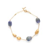 Yvel, Yellow Gold and Sapphire Ring and Bracelet