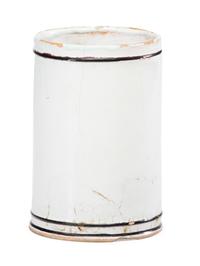 A Glazed Earthenware Apothecary Jar