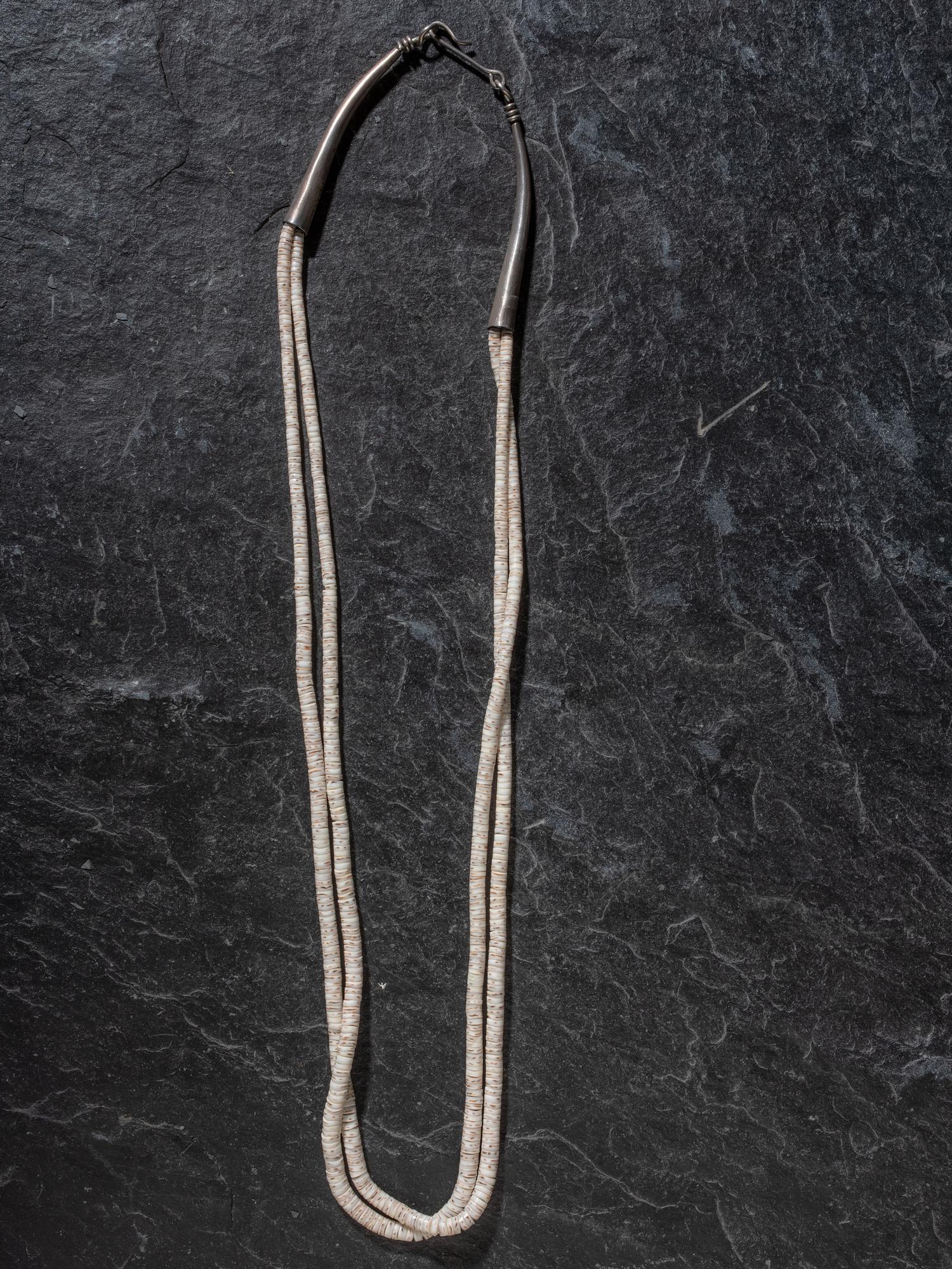 Double-strand Heishi Necklace