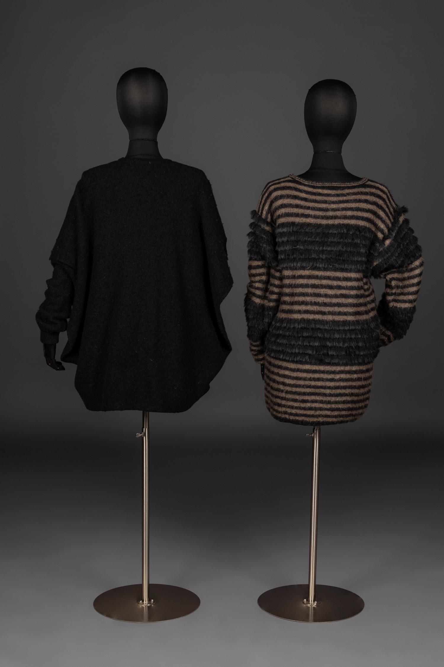 Two Issey Miyake Knit Tops, Early 1980s