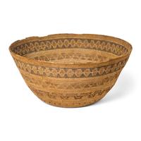Yokut Polycrome Basket