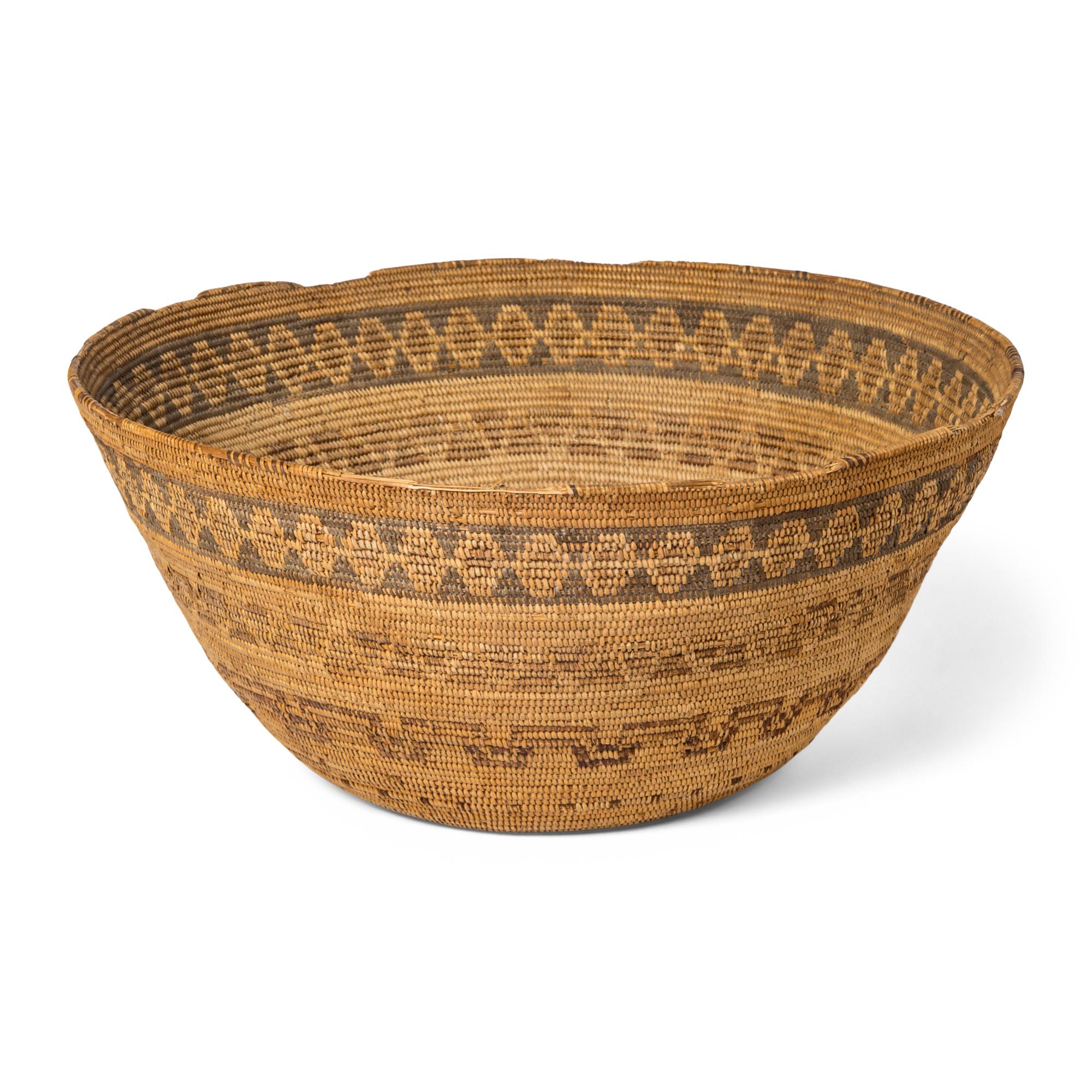 Yokut Polycrome Basket