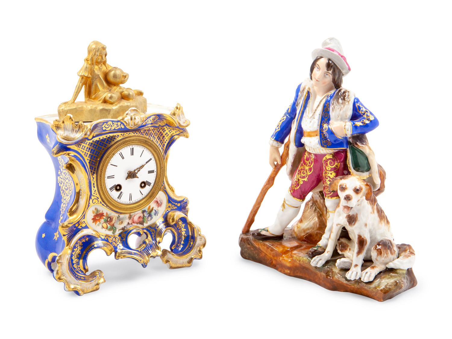 A Paris Porcelain Figural Group