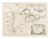 [MAP]. CORONELLI, Vincenzo Maria (1650-1718). Partie Occidentale du Canada ou de la Nouvelle France ou Sont les Nations des Illinois, de Tracy, les Iroquois, et Plusieurs Autres Peuples; Avec la Louisiane Nouvellement Decouverte etc . Paris, 1688.