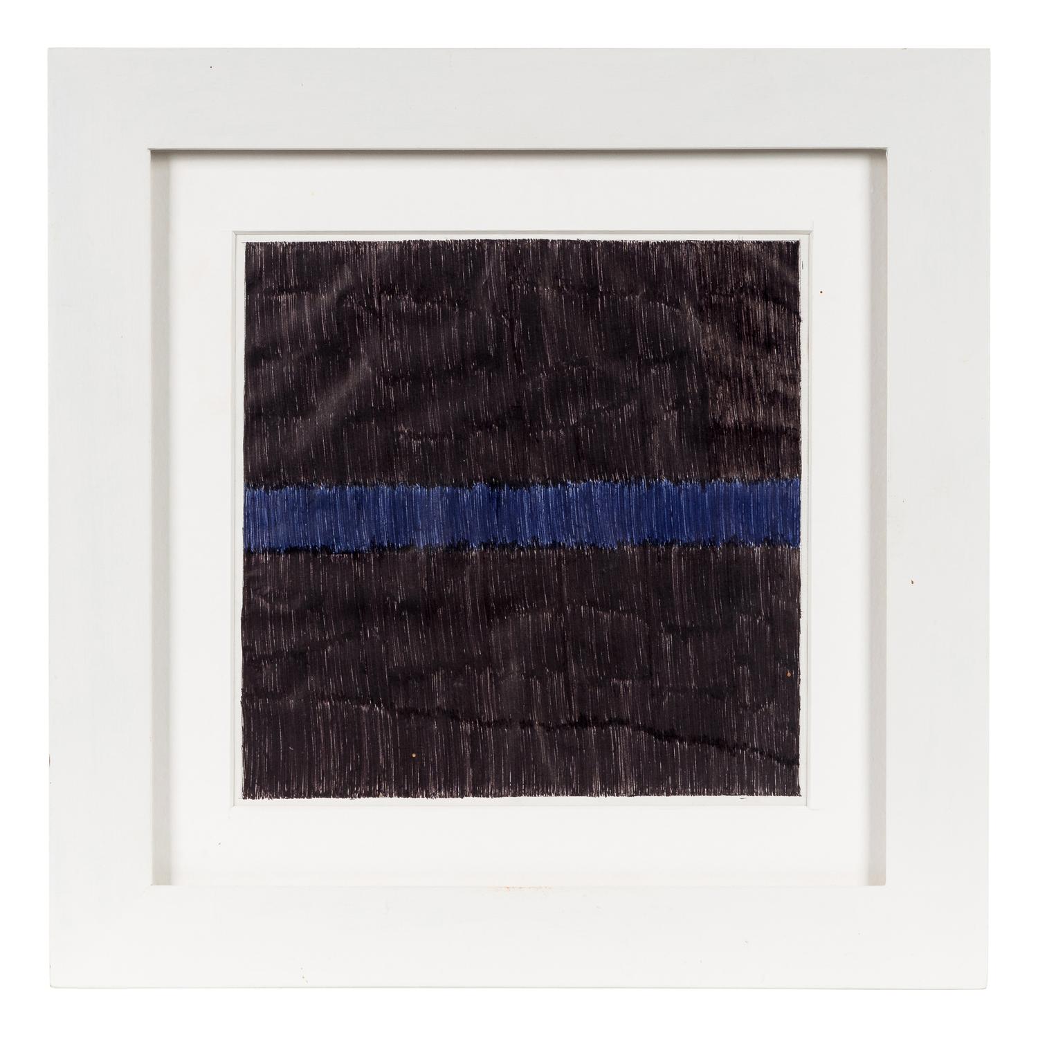 Untitled (Blue Dash)