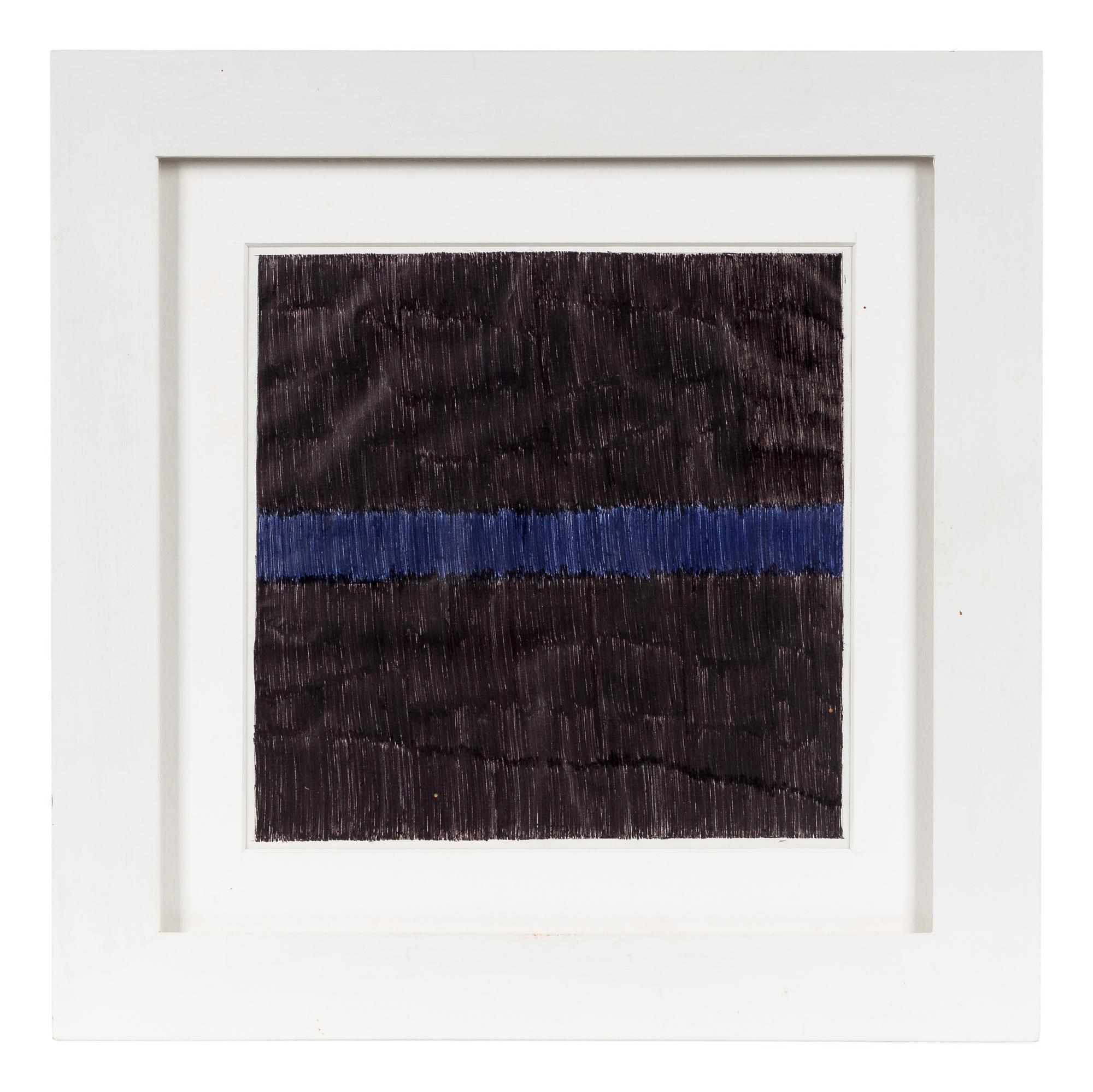 Untitled (Blue Dash)