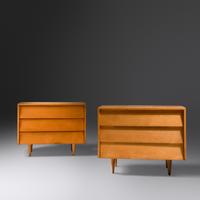 Pair of Cabinets, c. 1950 Knoll Associates, USA