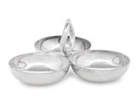 An Andree Putman for Christofle Silver-Plate Canape Serving Dish