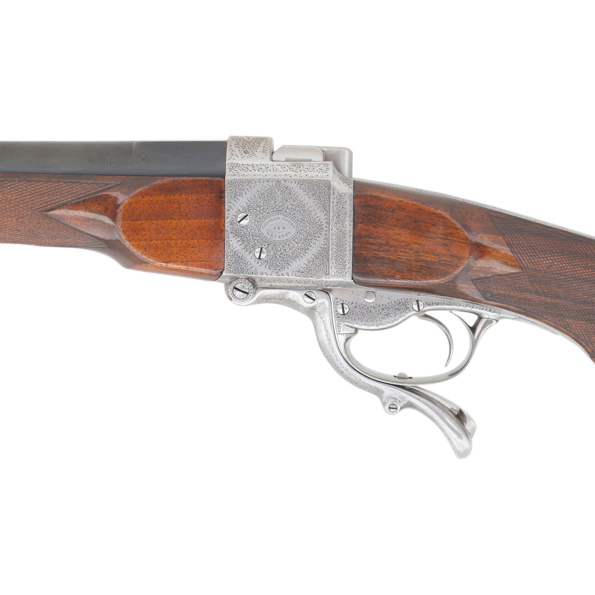 Restored George Gibbs Farquharson Action Sporting Rifle