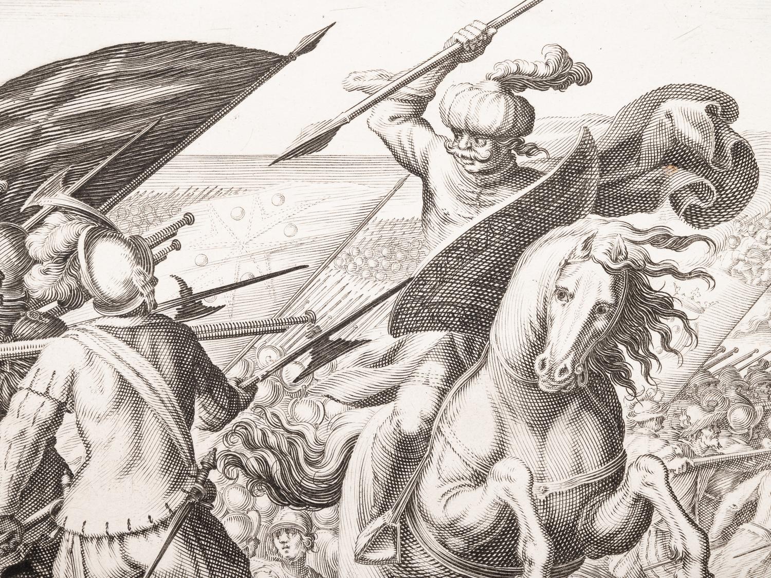 A Group of Five Engravings After Jacques Callot (French, 1592-1635)